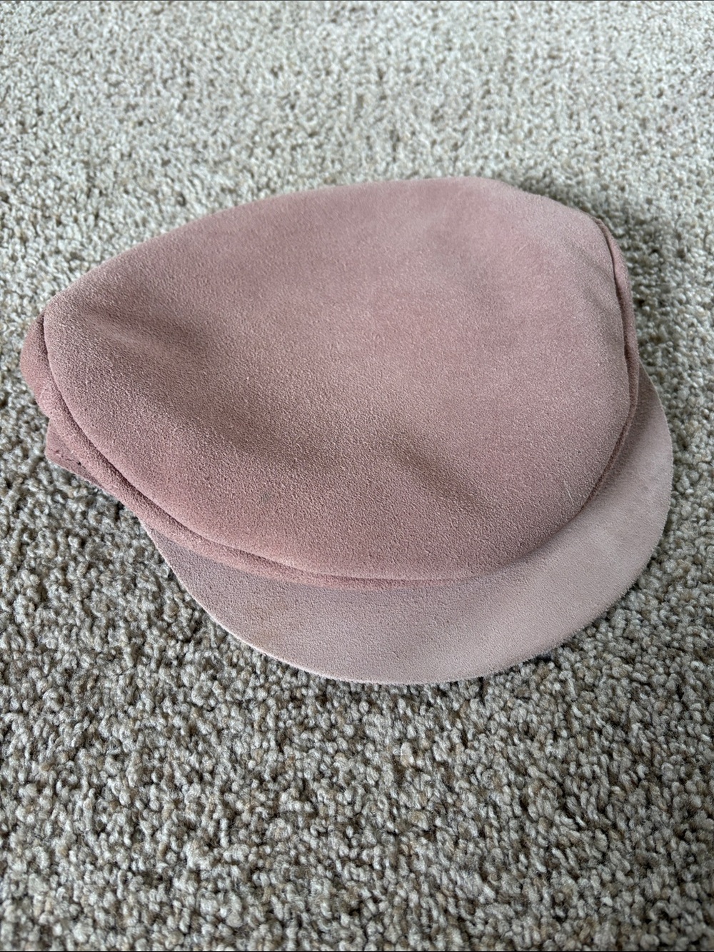 Lack Of Color Pink Suede Hat with Patterned Lining - Picture 4 of 4
